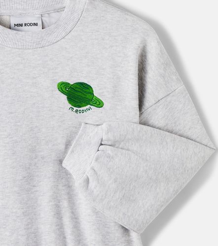Sudadera de jersey de algodón bordada - Mini Rodini - Modalova