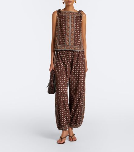 Dôen Top Amalia de algodón estampado - Doen - Modalova