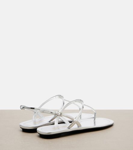 Prada Sandali in pelle metallizzata - Prada - Modalova