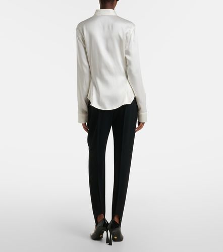 High-rise jersey stirrup leggings - Stella McCartney - Modalova