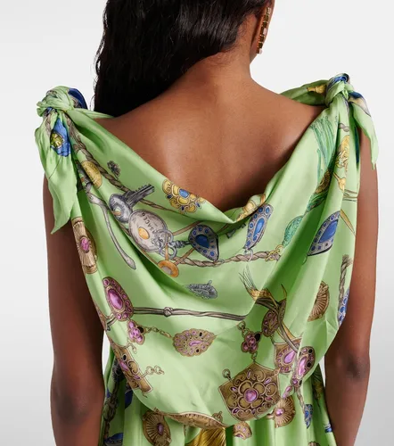 Versace Minikleid aus Seiden-Twill - Versace - Modalova