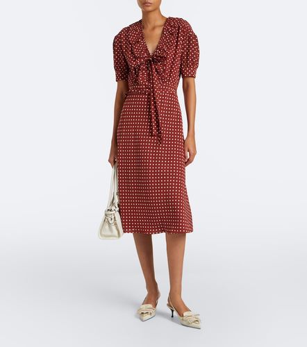 Prada Midikleid aus Seide - Prada - Modalova
