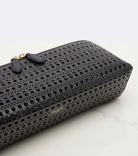 Alaïa Clutch Delta Small in pelle - Alaia - Modalova