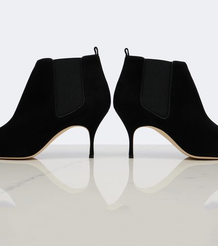 Dildi suede ankle boots - Manolo Blahnik - Modalova