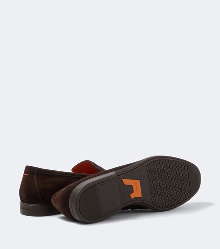 Santoni Mocassini Milo in suede - Santoni - Modalova