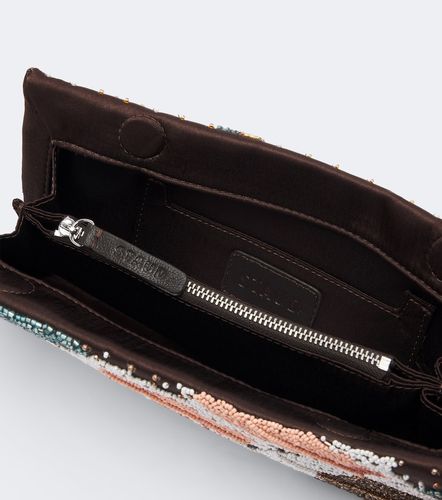 Muse Small beaded satin clutch - Staud - Modalova