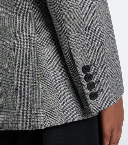 Blazer de franela de lana a cuadros - Givenchy - Modalova