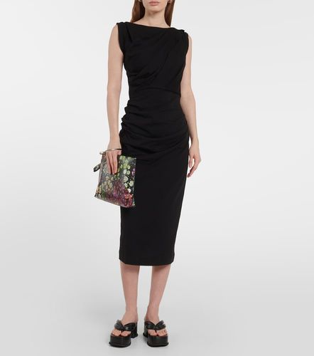 Abito midi in jersey di cotone - Dries Van Noten - Modalova