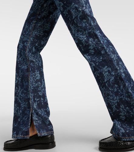 Printed high-rise flared jeans - Ganni - Modalova