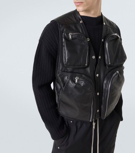 Rick Owens Weste aus Leder - Rick Owens - Modalova