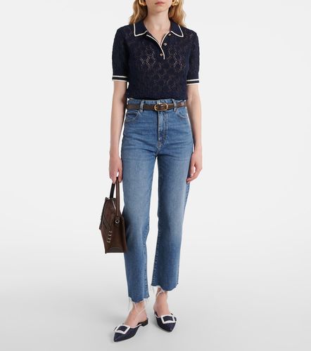 Jeans rectos Ruler de tiro cropped - Frame - Modalova