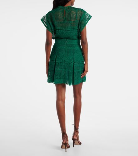 Macrame high-rise miniskirt - Elie Saab - Modalova