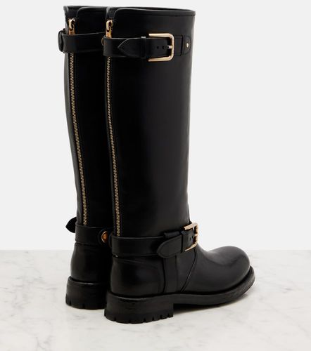 Dolce&Gabbana Botas biker de piel - Dolce&Gabbana - Modalova