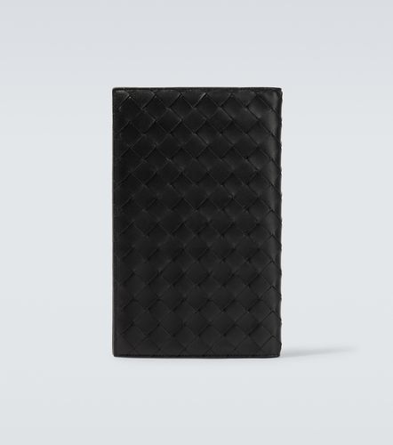 Intreccio leather wallet - Bottega Veneta - Modalova