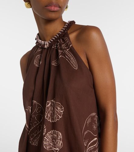 Top Cleo de algodón estampado - Poupette St Barth - Modalova