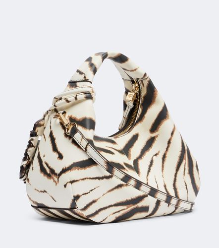 Mini zebra-printed top-handle bag - Ganni - Modalova