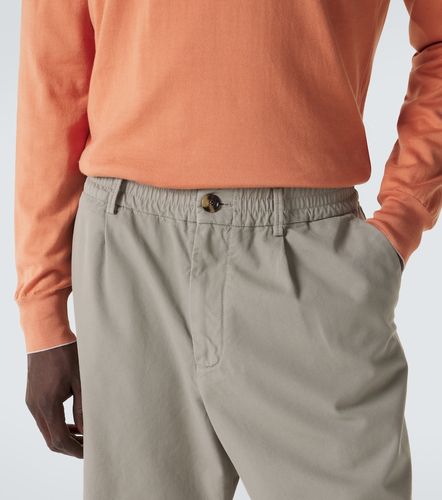 Bermudas de gabardina de algodón - Brunello Cucinelli - Modalova