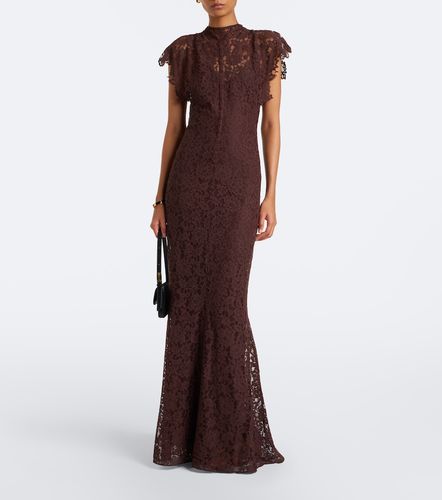 Maxikleid Laia aus Baumwollgemisch mit Spitze - De La Vali - Modalova