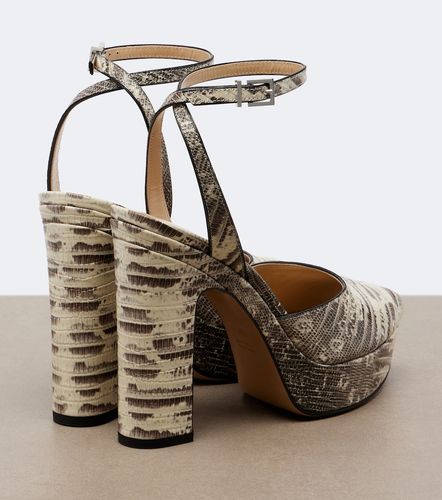 Sandali After 9 in pelle effetto serpente - Fendi - Modalova
