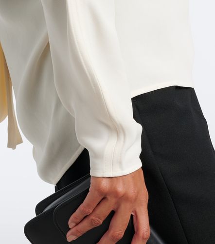 Toteme Tie-neck satin blouse - Toteme - Modalova