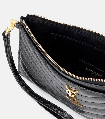 Saint Laurent Pouch Large de piel - Saint Laurent - Modalova