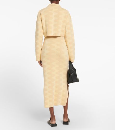 Gonna midi Bria in misto cotone jacquard - Nanushka - Modalova
