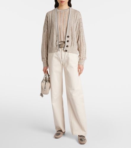 Mocassini in suede - Brunello Cucinelli - Modalova