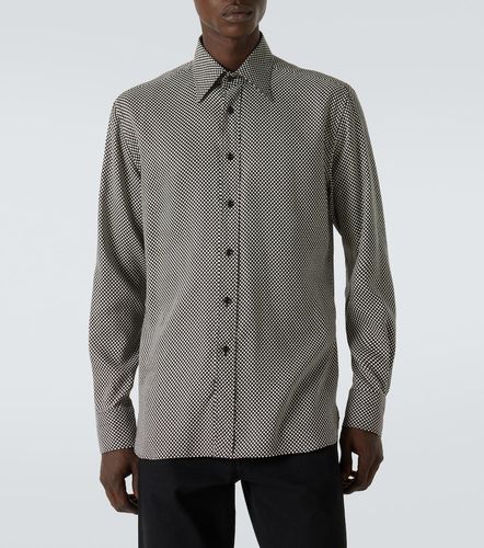 Camisa con estampado de lunares - Tom Ford - Modalova