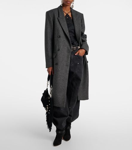 Irene double-breasted virgin wool coat - Isabel Marant - Modalova