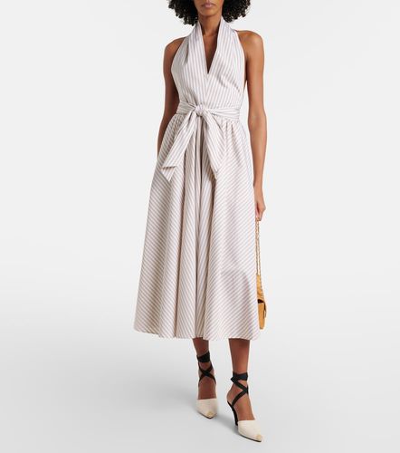 Patou Abito midi in cotone a righe - Patou - Modalova