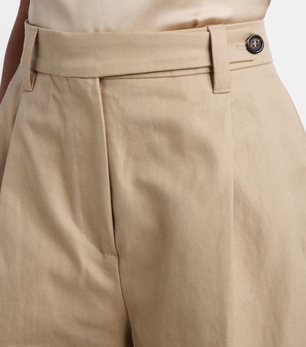 Shorts in cotone e lino - Brunello Cucinelli - Modalova