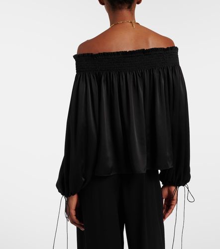 Chloé Top de satén de seda - Chloe - Modalova