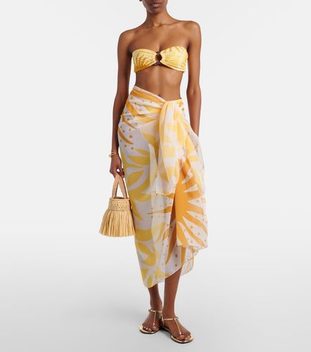 Luana printed beach cover-up - Cala de la Cruz - Modalova