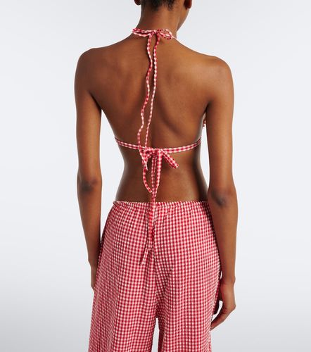 Montce Top bikini Emma a quadri - Montce - Modalova
