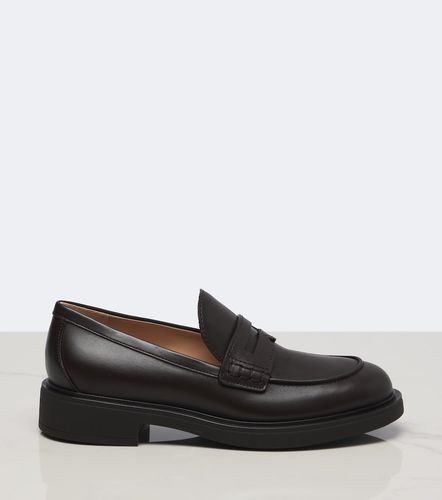 Gianvito Rossi Leather loafers - Gianvito Rossi - Modalova