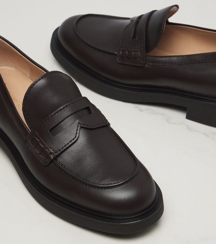 Gianvito Rossi Leather loafers - Gianvito Rossi - Modalova