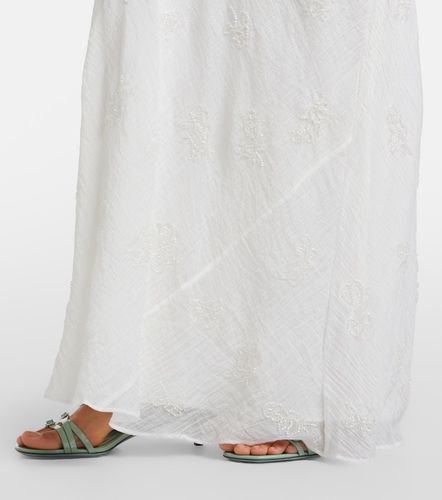 Abito lungo Roselle in organza con perline - Staud - Modalova
