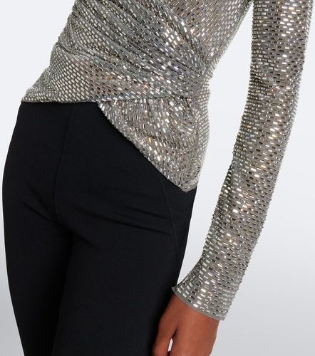 Self-Portrait Top con strass - Self-Portrait - Modalova