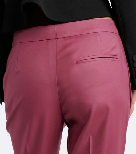 McQueen Wool gabardine slim pants - McQueen - Modalova