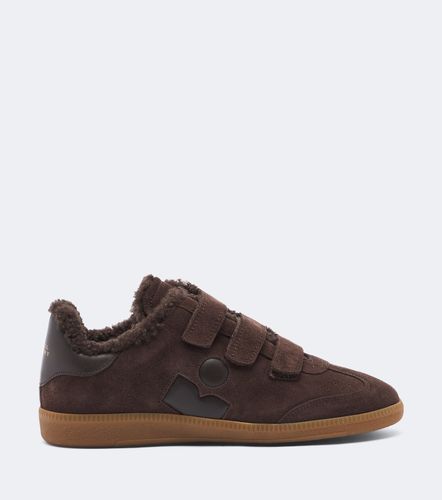 Sneakers Beth in suede con shearling - Isabel Marant - Modalova