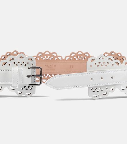 Alaia Laser-cut leather belt - Alaia - Modalova