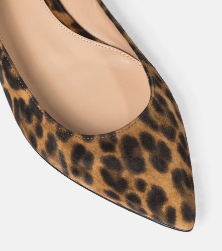 Gianvito leopard-print ballet flats - Gianvito Rossi - Modalova