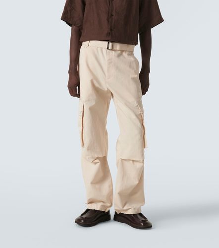 Pantaloni cargo in cotone e lino - Jacquemus - Modalova