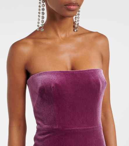 Alex Perry Midikleid aus Samt - Alex Perry - Modalova