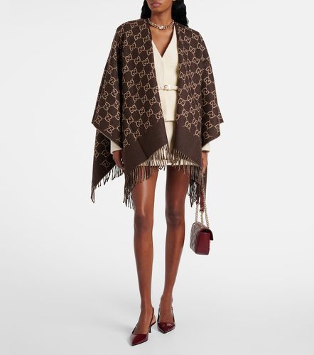 Gucci GG wool jacquard shawl - Gucci - Modalova