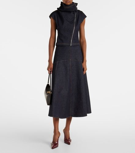 Midirock Triangle De-Nîmes aus Denim - Jacquemus - Modalova