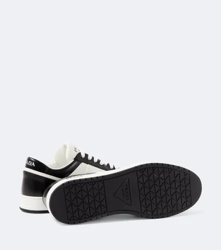 Prada Downtown leather sneakers - Prada - Modalova