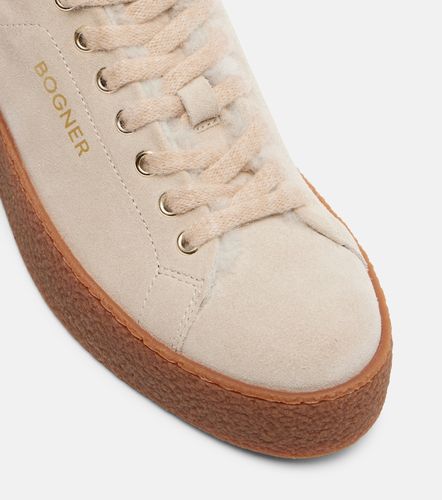 Lucerne shearling-lined suede sneakers - Bogner - Modalova