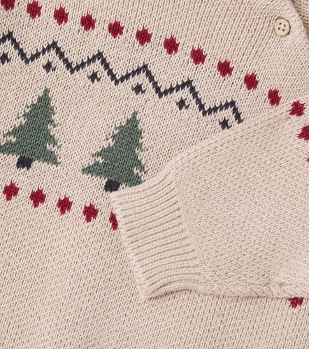 Bebé - jersey Balou de algodón en jacquard - Wheat - Modalova
