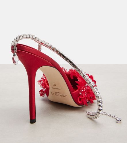 Saeda 100 embellished mesh pumps - Jimmy Choo - Modalova